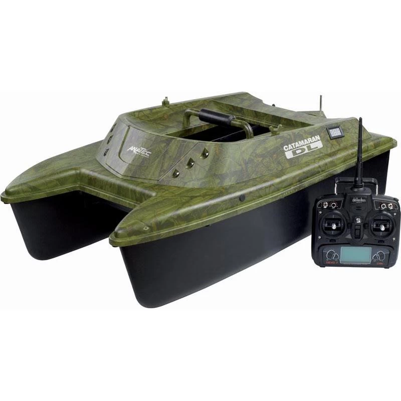 BATEAU AMORCEUR CARPE ANATEC CATAMARAN DL OAK + DEVO7 3 BATEAU AMORCEUR CARPE ANATEC CATAMARAN DL OAK + DEVO7