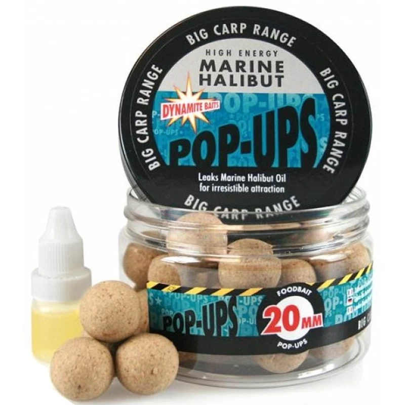 BOUILLETTE FLOTTANTE DYNAMITE BAITS MARINE HALIBUT POP UPS 3 BOUILLETTE FLOTTANTE DYNAMITE BAITS MARINE HALIBUT POP UPS