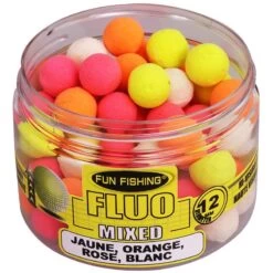 BOUILLETTE FLOTTANTE FUN FISHING FLUO POP UPS MIXED