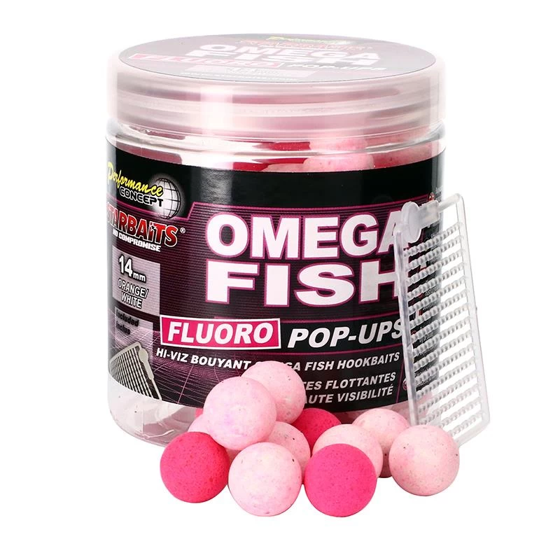BOUILLETTE FLOTTANTE STARBAITS PERFORMANCE CONCEPT OMEGA FISH FLUO POP UP 3 BOUILLETTE FLOTTANTE STARBAITS PERFORMANCE CONCEPT OMEGA FISH FLUO POP UP