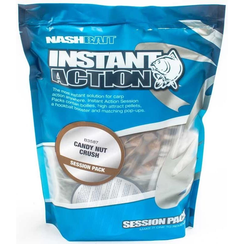BOUILLETTE NASHBAIT INSTANT ACTION BOTTOM BAITS - 1KG 3 BOUILLETTE NASHBAIT INSTANT ACTION BOTTOM BAITS - 1KG