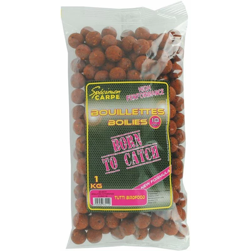 BOUILLETTE SPECIMEN CARPE 3 BOUILLETTE SPECIMEN CARPE