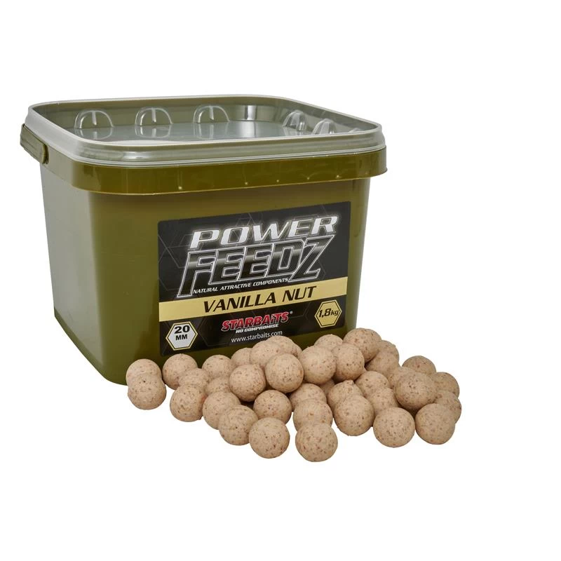 BOUILLETTE STARBAITS POWER FEEDZ VANILLA NUT 3 BOUILLETTE STARBAITS POWER FEEDZ VANILLA NUT
