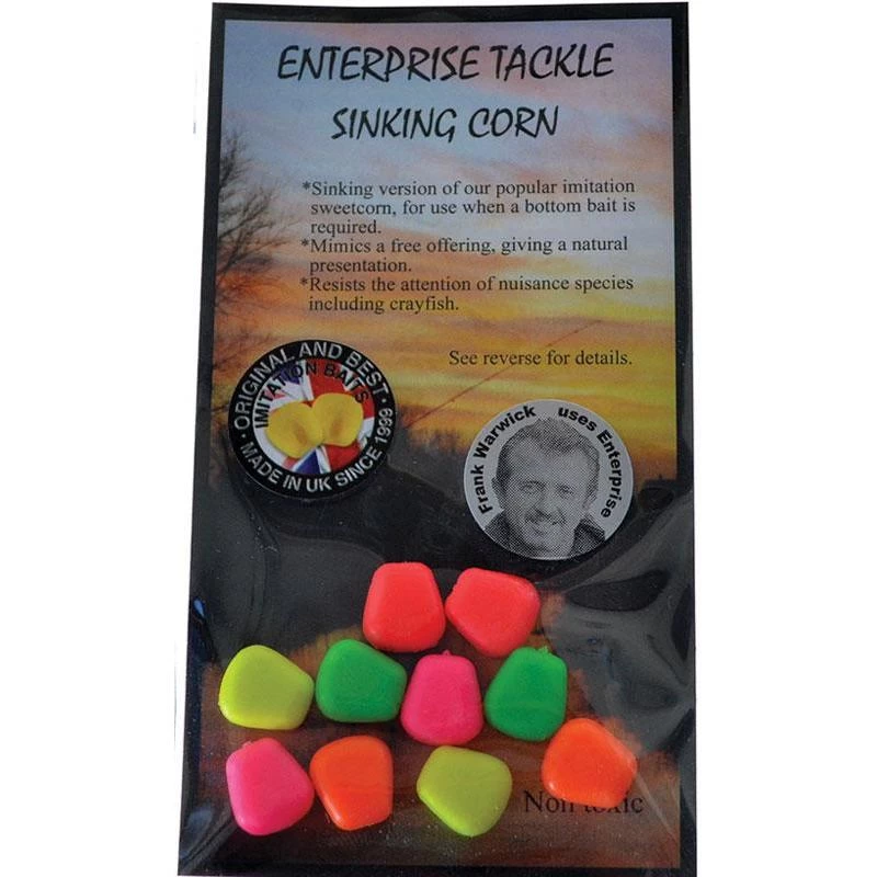 GRAINES ARTIFICIELLES ENTERPRISE TACKLE MAIS FLOTTANT - PACK 3 GRAINES ARTIFICIELLES ENTERPRISE TACKLE MAIS FLOTTANT - PACK
