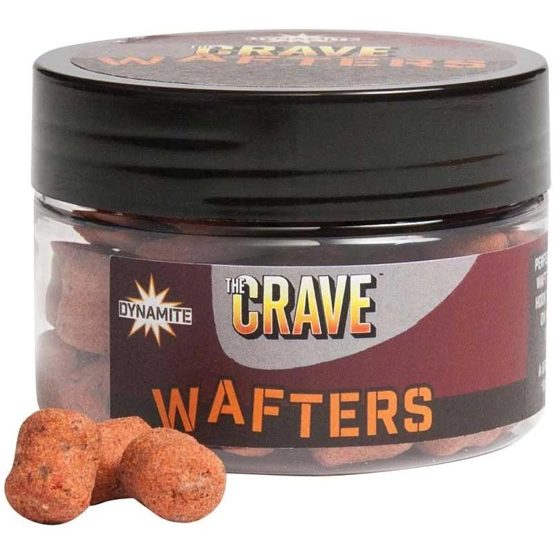 HOOK BAITS DYNAMITE BAITS WAFTERS - THE CRAVE DUMBELLS 3 HOOK BAITS DYNAMITE BAITS WAFTERS - THE CRAVE DUMBELLS