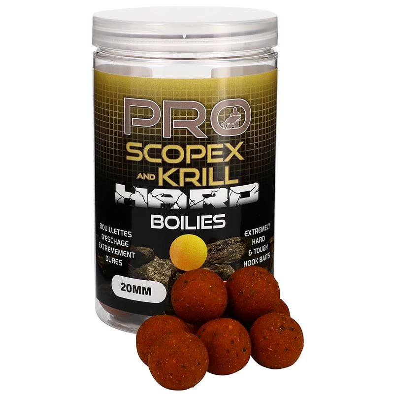 HOOKBAIT STARBAITS PRO SCOPEX KRILL HARD BAITS 3 HOOKBAIT STARBAITS PRO SCOPEX KRILL HARD BAITS