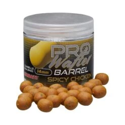 HOOKBAIT STARBAITS PROBIOTIC PRO SPICY CHICKEN WAFTER BARREL