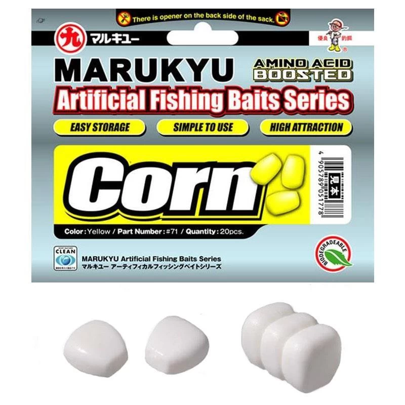 MAIS ARTIFICIEL MARUKYU CORN - BLANC 3 MAIS ARTIFICIEL MARUKYU CORN - BLANC