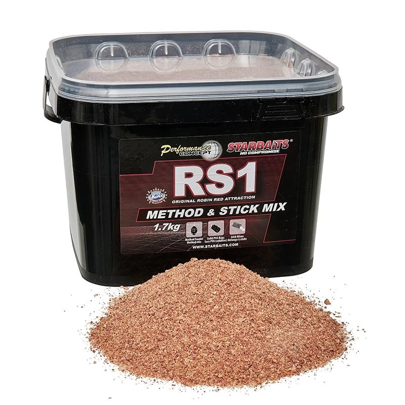 METHOD MIX STARBAITS PERFORMANCE CONCEPT RS1 METHOD & STICK MIX 3 METHOD MIX STARBAITS PERFORMANCE CONCEPT RS1 METHOD & STICK MIX