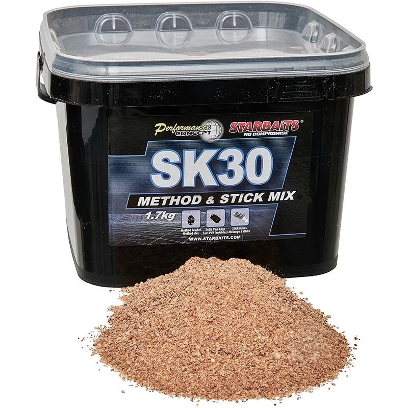 METHOD MIX STARBAITS PERFORMANCE CONCEPT SK 30 METHOD & STICK MIX 3 METHOD MIX STARBAITS PERFORMANCE CONCEPT SK 30 METHOD & STICK MIX