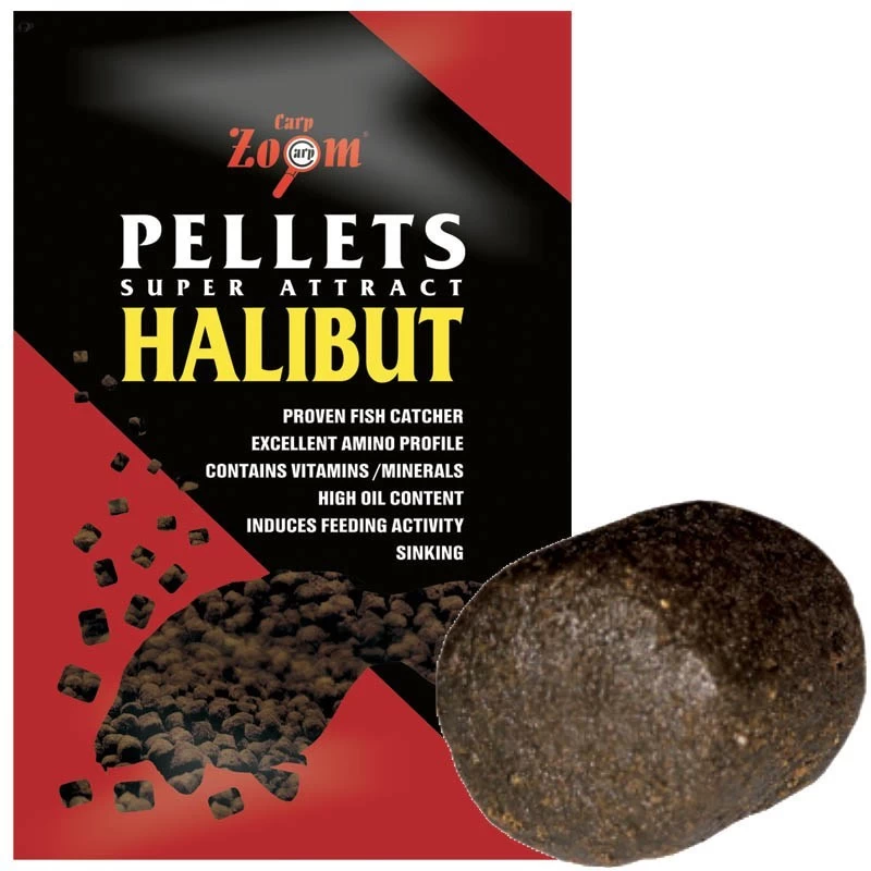 PELLET CARP ZOOM SUPER ATTRACT HALIBUT NON PERCES - 800G 3 PELLET CARP ZOOM SUPER ATTRACT HALIBUT NON PERCES - 800G