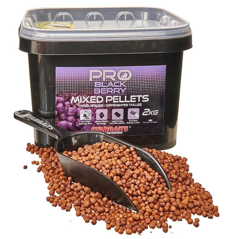PELLET STARBAITS PRO BLACKBERRY PELLETS 3 PELLET STARBAITS PRO BLACKBERRY PELLETS
