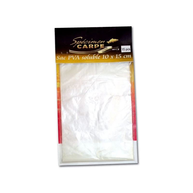 SAC SOLUBLE PVA SPECIMEN CARPE 3 SAC SOLUBLE PVA SPECIMEN CARPE