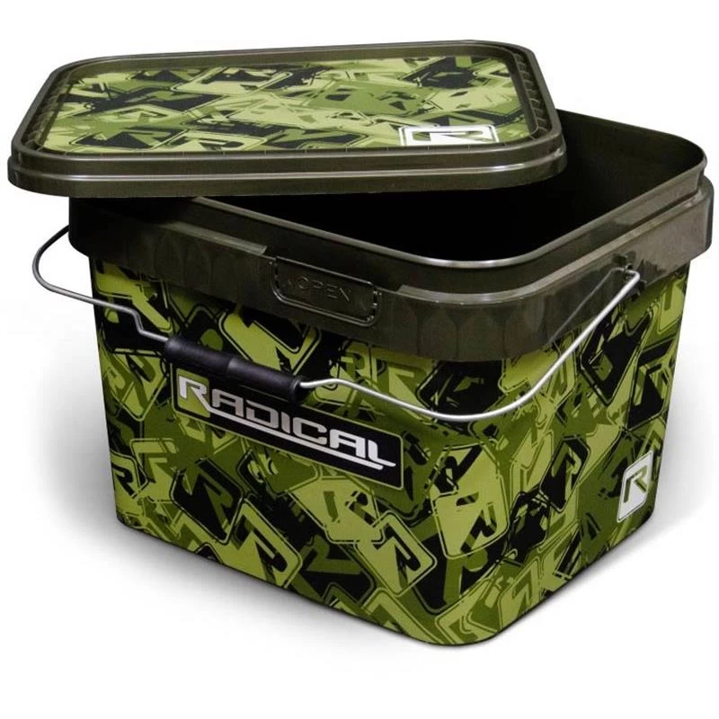 SEAU RADICAL AVEC COUVERCLE - CAMOU 3 SEAU RADICAL AVEC COUVERCLE - CAMOU