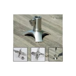SUPPORT ANTI ROTATION CARP SPIRIT INOX 300 DECK STAND AND ANTI TWIST COLLAR